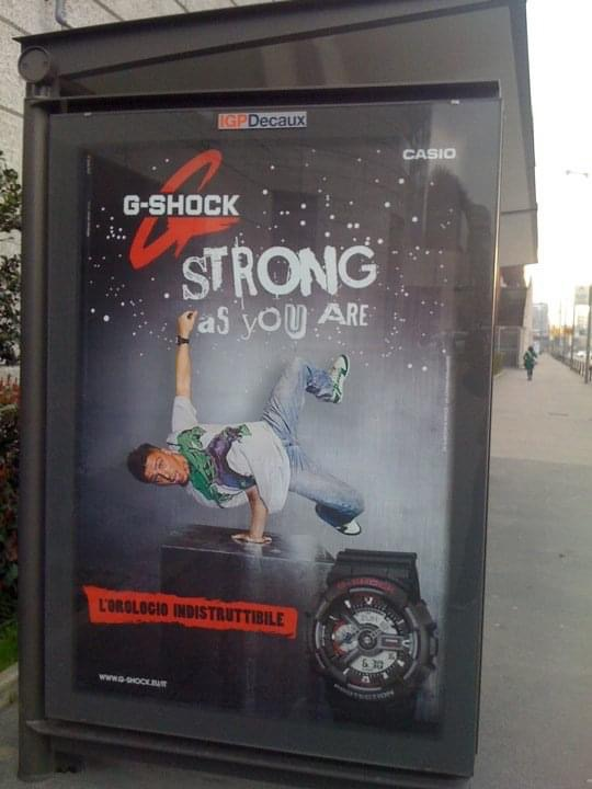 Campagna G-Shock con Gabriele Seminara come ambassador